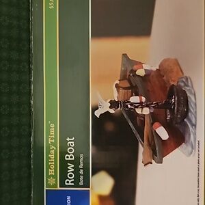 Holiday Time row boat